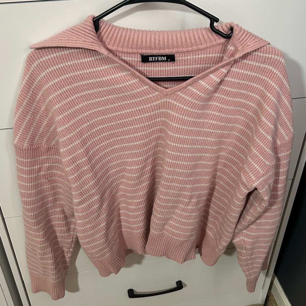 Women’s Striped Pullover Sweater